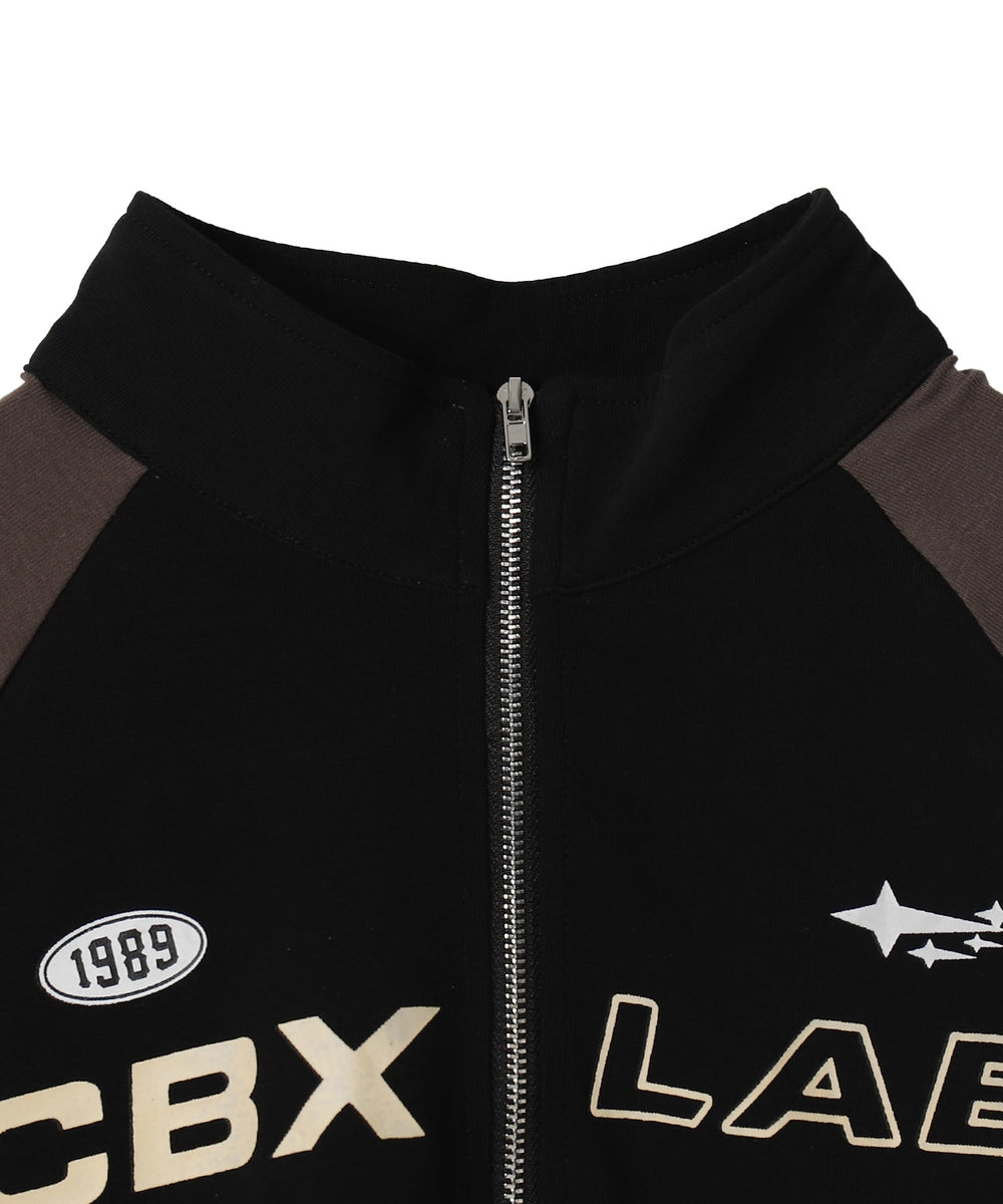 フロントZIPレーシングトップス