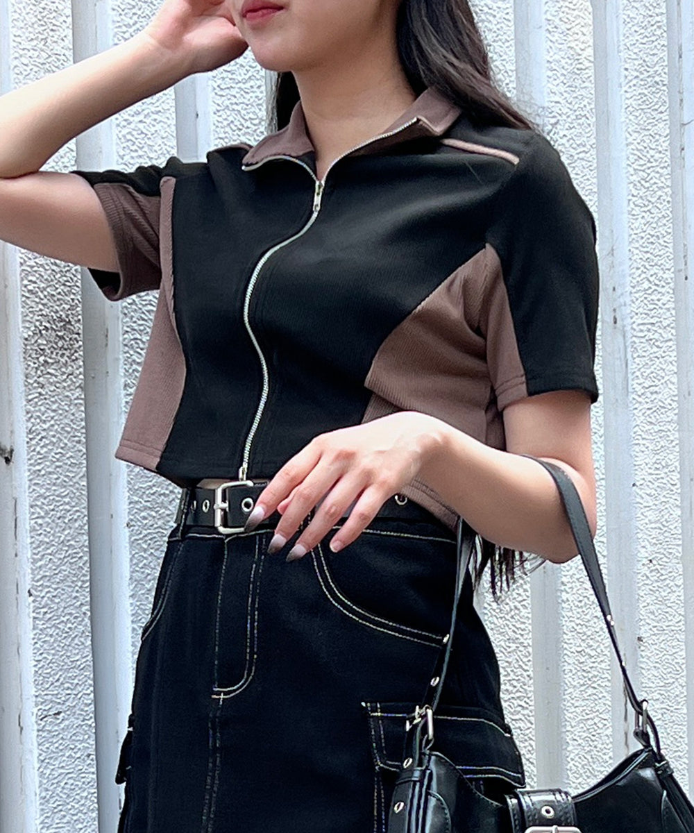 ブラウン モデル：154㎝ FREE着用