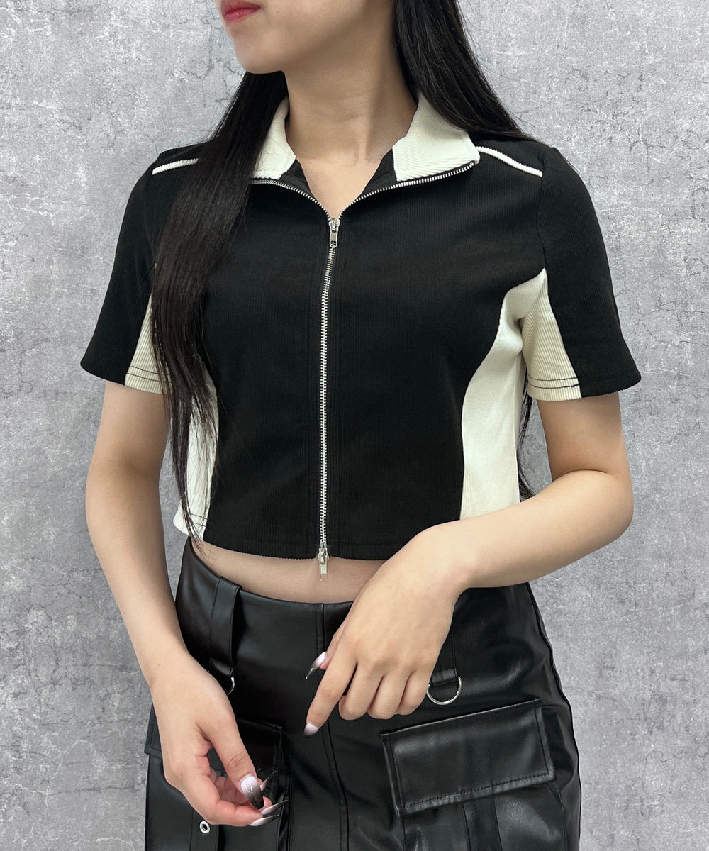 オフホワイト モデル：154㎝ FREE着用