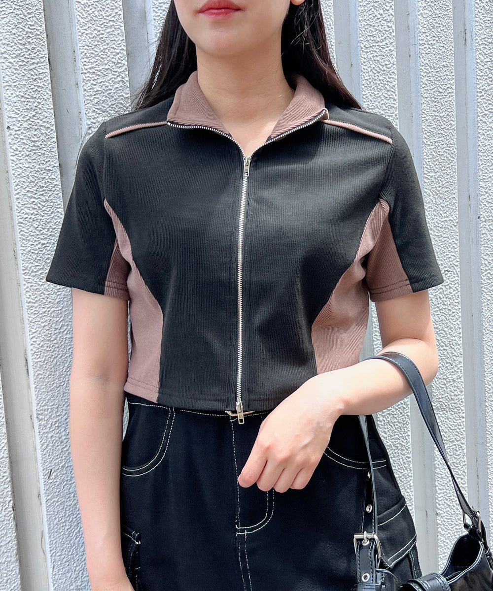 ブラウン モデル：154㎝ FREE着用