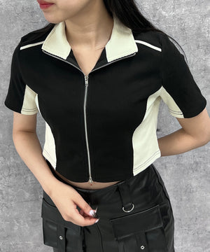 オフホワイト モデル：154㎝ FREE着用