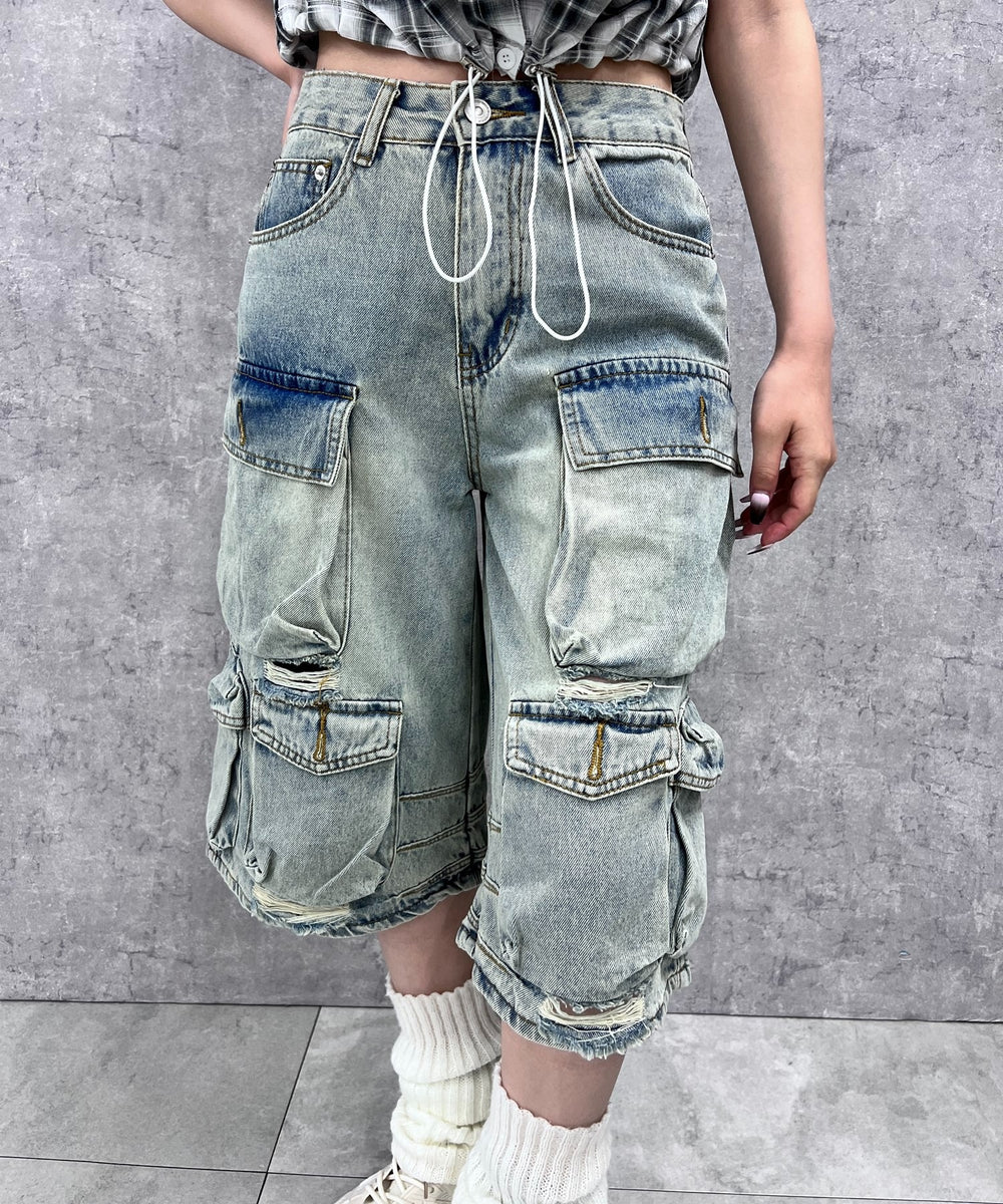 ブルー モデル：154㎝ S着用