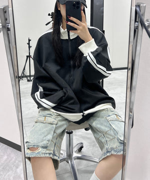 ブルー モデル：154㎝ S着用