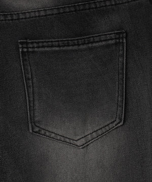 デストロイパンクバギーデニムパンツ