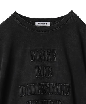 ピグメントエンボスビッグTシャツ