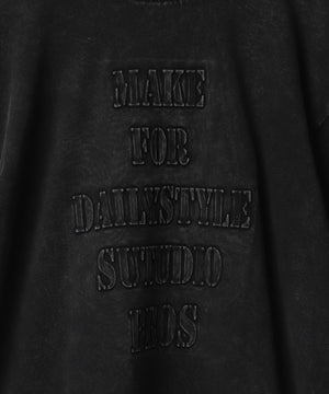 ピグメントエンボスビッグTシャツ