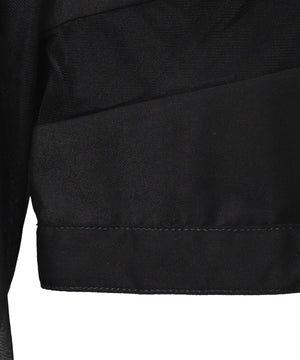 オーガンジースリーブデザインシャツ