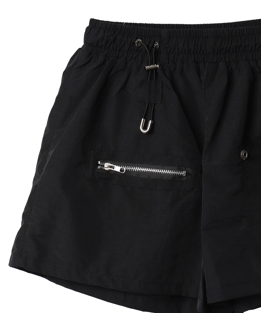 ナイロンZIPパーカーベストセットアップ