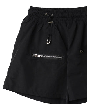 ナイロンZIPパーカーベストセットアップ