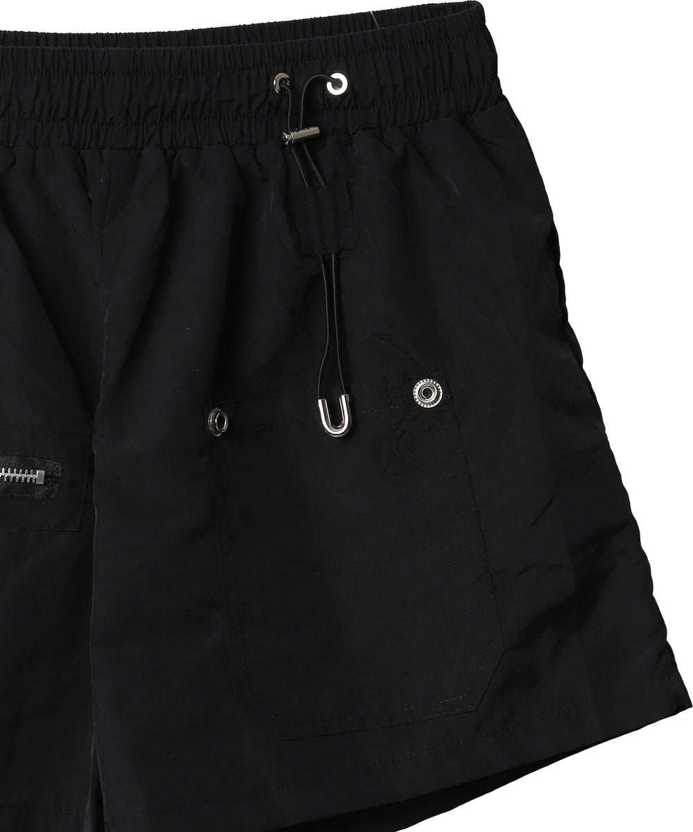 ナイロンZIPパーカーベストセットアップ