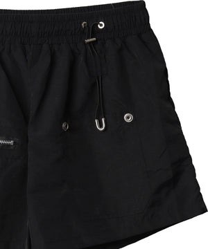 ナイロンZIPパーカーベストセットアップ