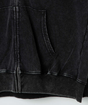 スーパービッグビジューZIPパーカー