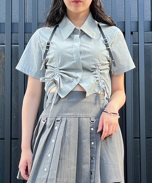 グレー モデル：154㎝ FREE着用