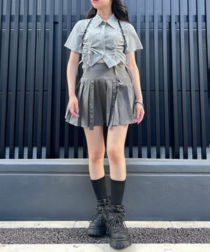 グレー モデル：154㎝ FREE着用