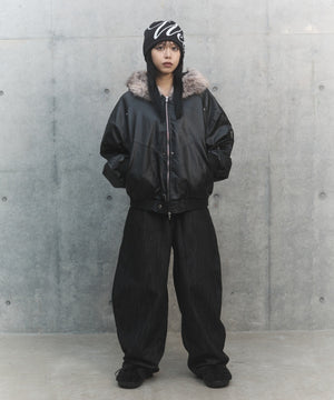 N2B合皮ジャケット