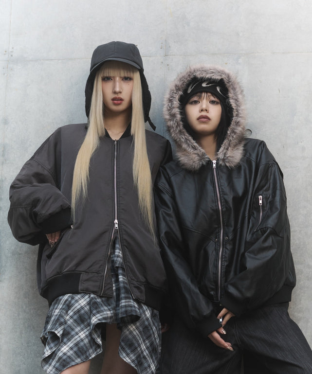 N2B合皮ジャケット