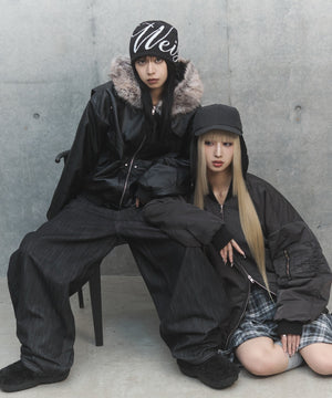 N2B合皮ジャケット