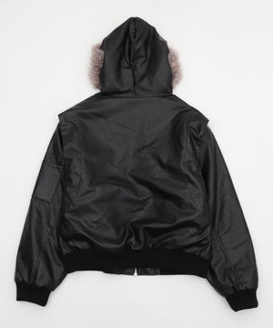 N2B合皮ジャケット