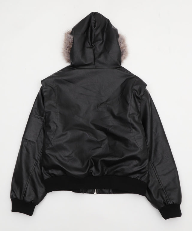 N2B合皮ジャケット