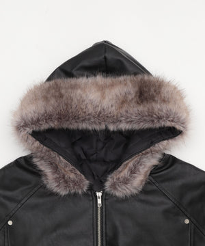 N2B合皮ジャケット