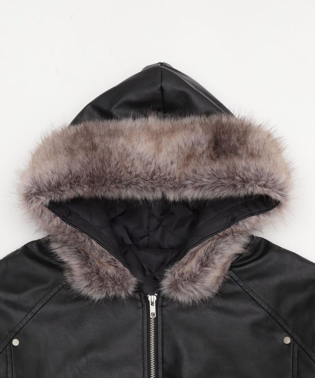 N2B合皮ジャケット