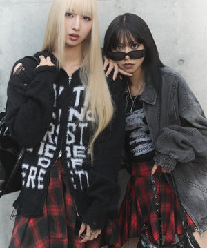 80'sライクデニムボンバーブルゾン