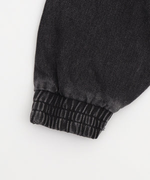 80'sライクデニムバイカーブルゾン