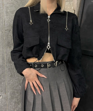 ブラック モデル：167㎝ FREE着用