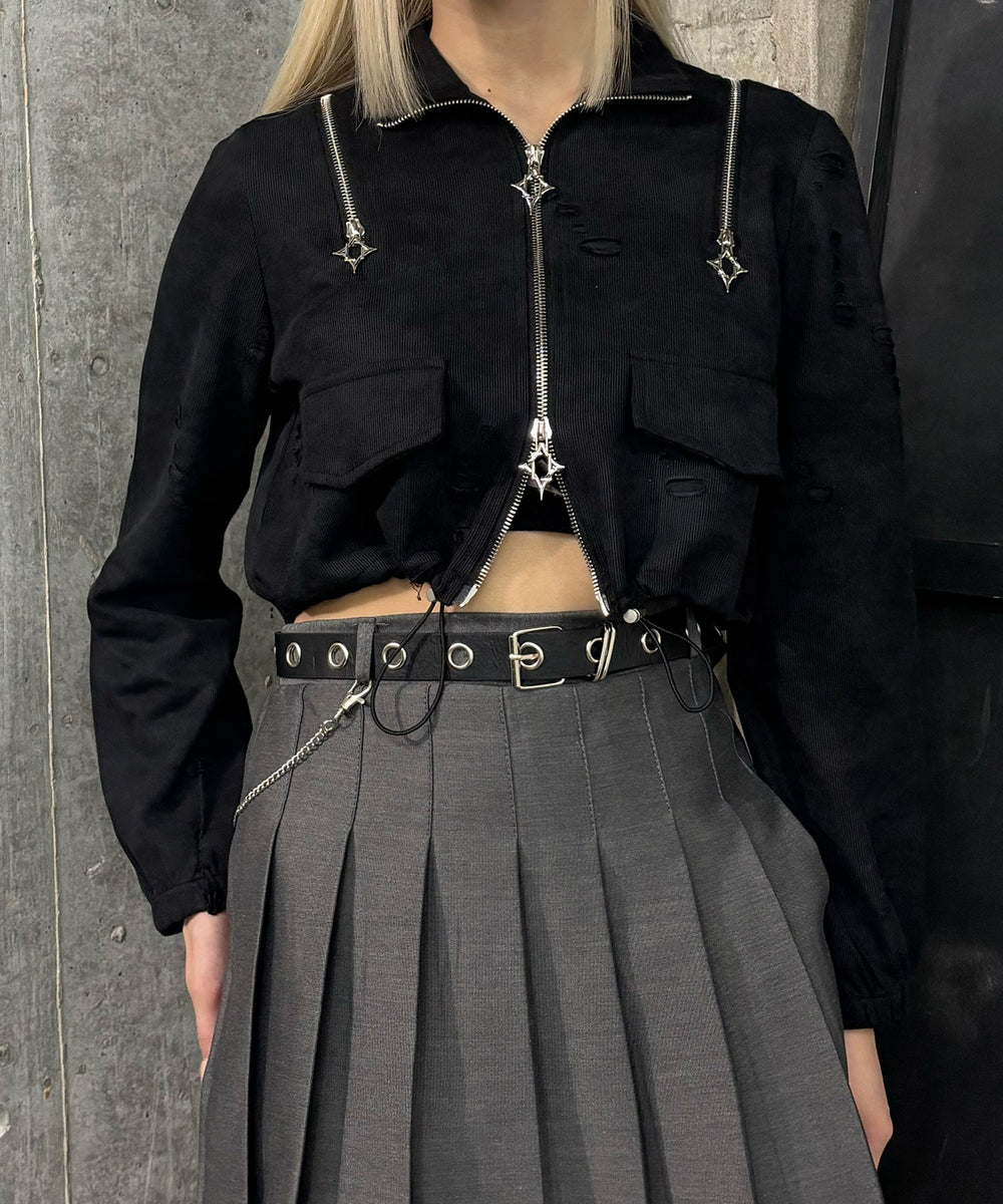 ブラック モデル：167㎝ FREE着用