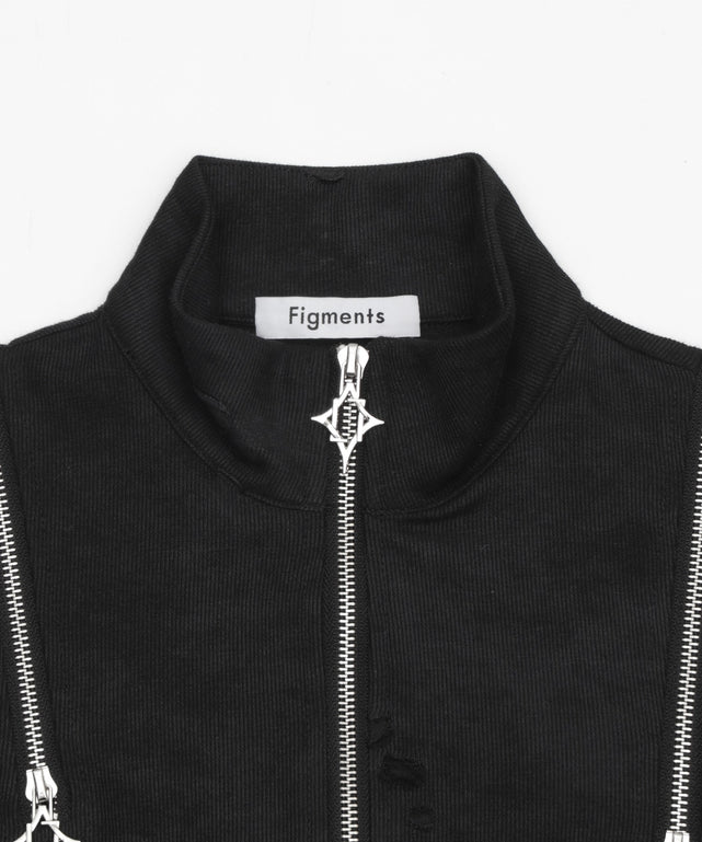 新品タグ付き　LOHEN フォルムショルダー　クロップド ジャケット 新品タグ付き LOHEN フォルムショルダー クロップド ジャケット