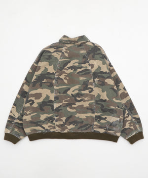 エイジドカモフラフライトジャケット