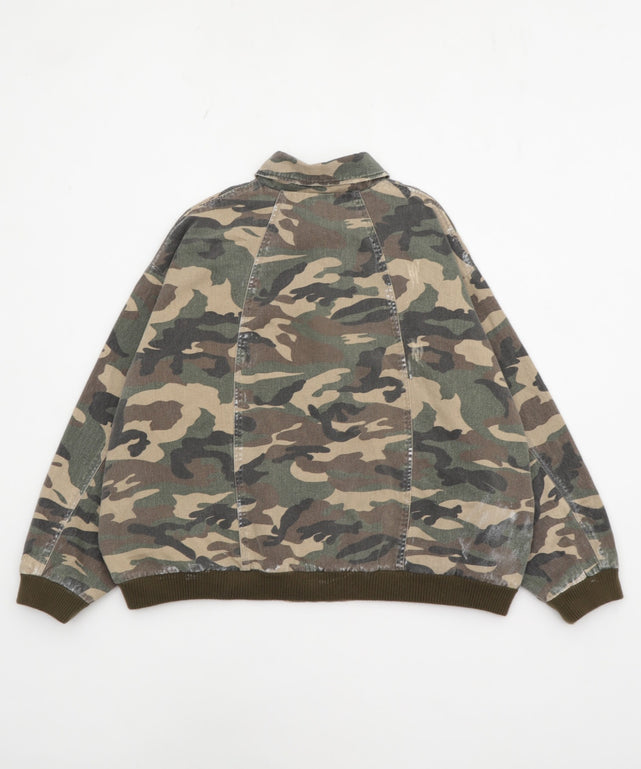 エイジドカモフラフライトジャケット