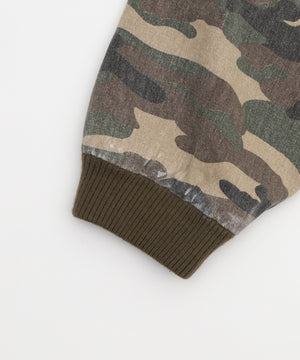 エイジドカモフラフライトジャケット