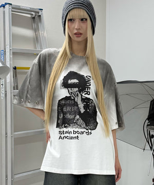 ホワイト モデル：167㎝ FREE着用