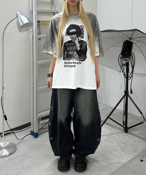 ホワイト モデル：167㎝ FREE着用