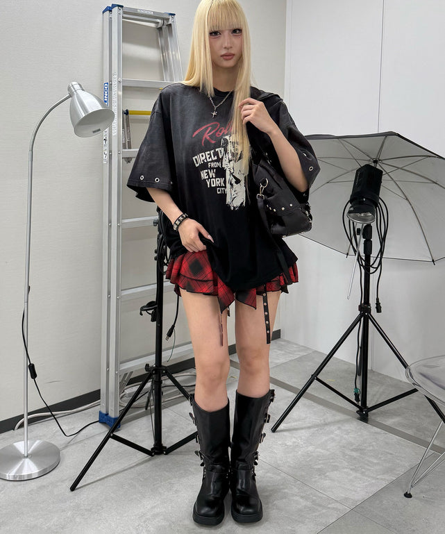 ブラック モデル：167㎝ FREE着用