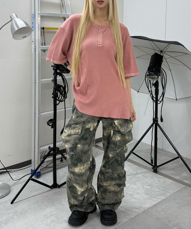 ピンク モデル：167㎝ FREE着用