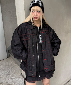 デニムブラック モデル：167㎝ M着用