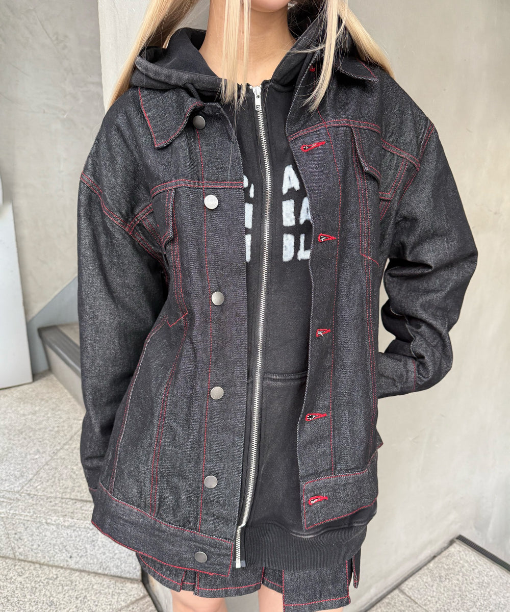 デニムブラック モデル：167㎝ M着用