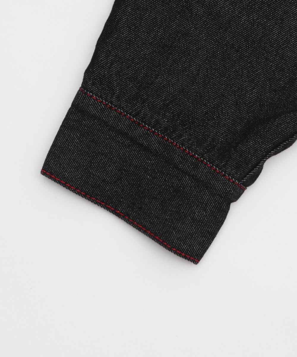 オーバーリジットデニムジャケット