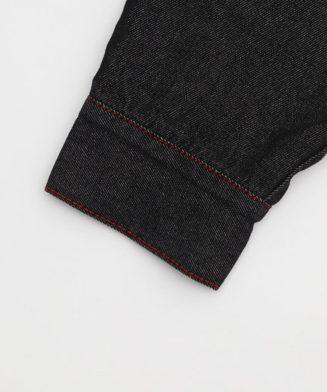 オーバーリジットデニムジャケット