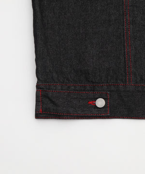 オーバーリジットデニムジャケット