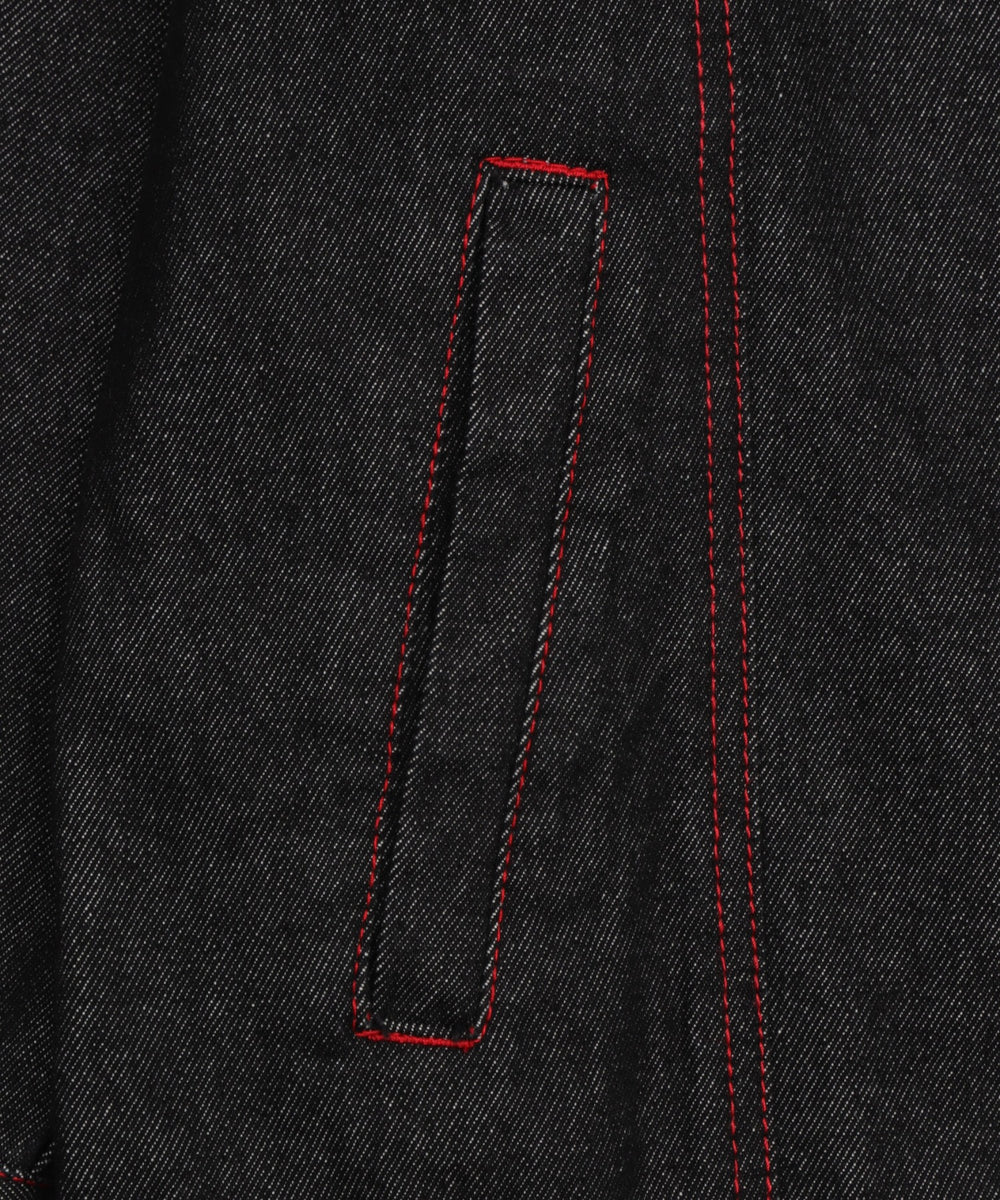 オーバーリジットデニムジャケット