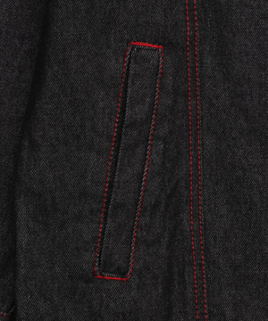 オーバーリジットデニムジャケット