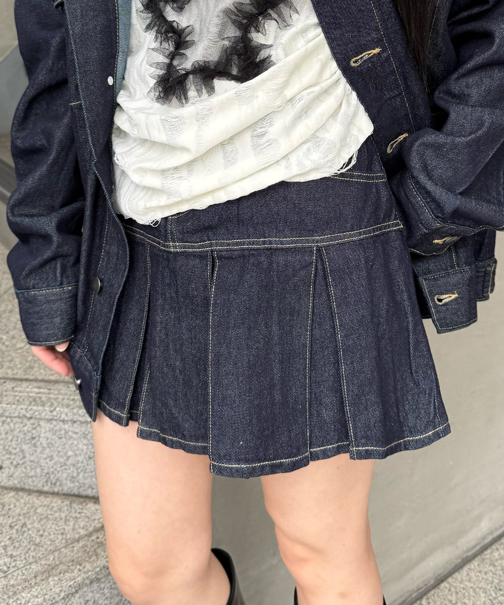 デニムインディゴ スモデル：160㎝ S着用