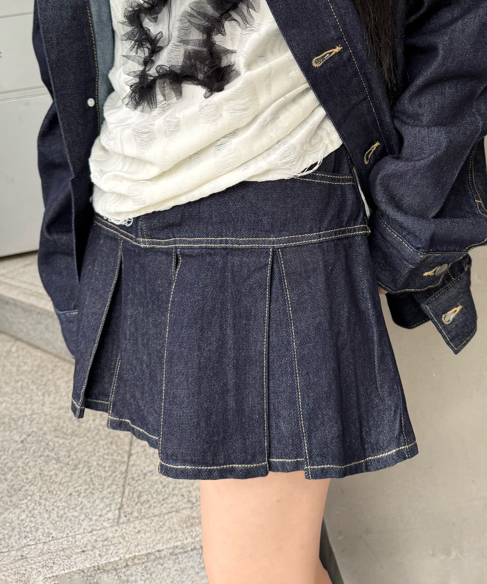 デニムインディゴ スモデル：160㎝ S着用