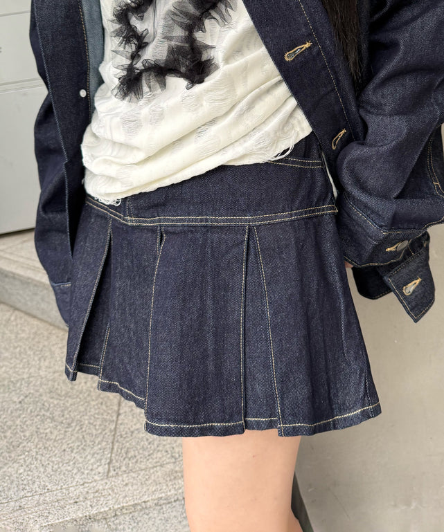 デニムインディゴ スモデル：160㎝ S着用