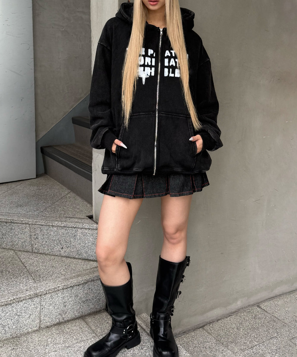 デニムブラック スモデル：160㎝ S着用