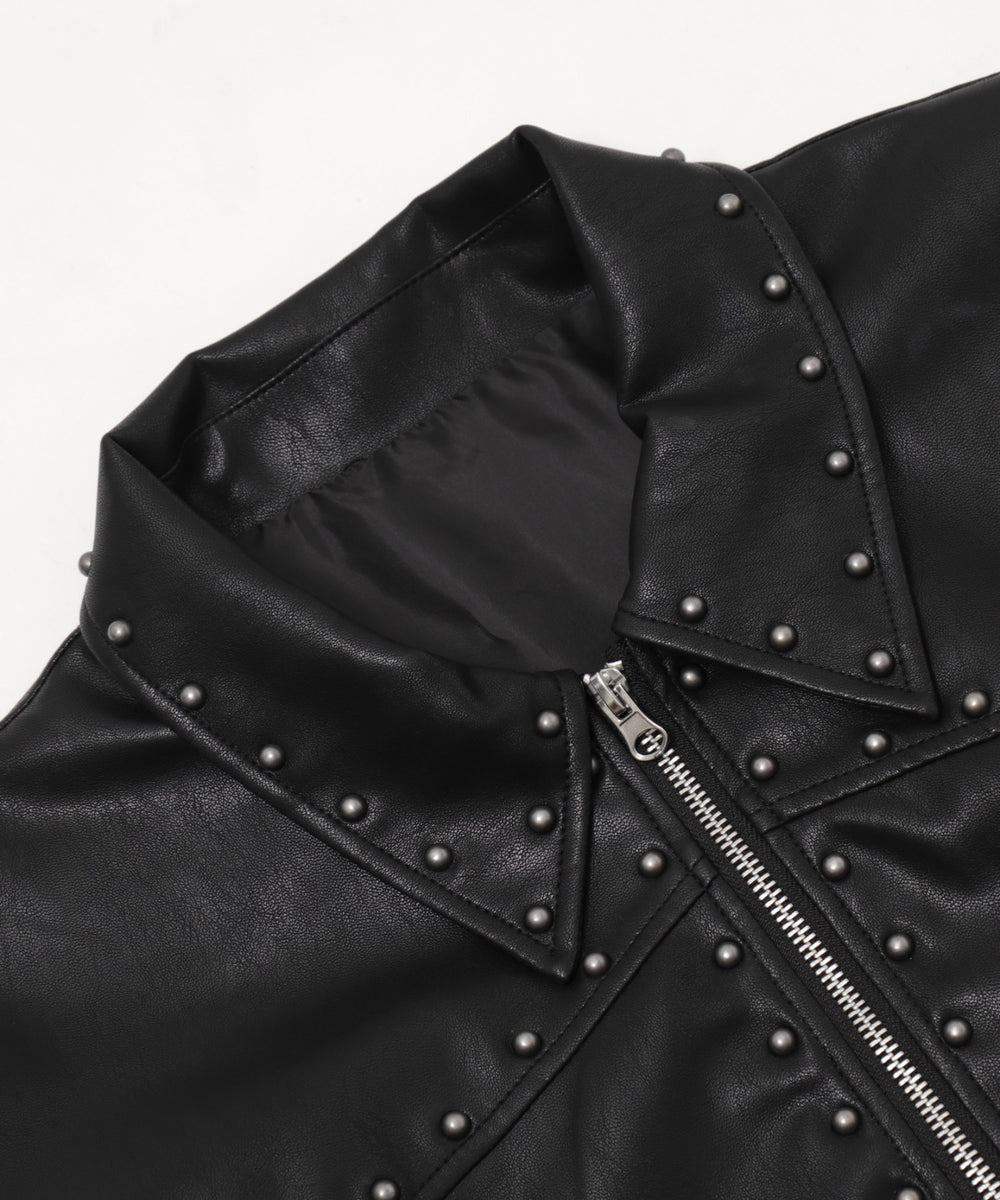 スタッズウエスタンブルゾン