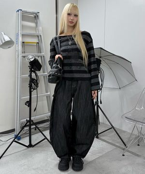 ブラック モデル：167㎝ FREE着用